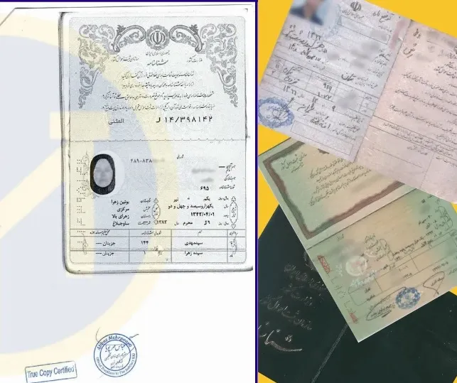 نکات مهم در ترجمه شناسنامه - تابان ترنسلیت