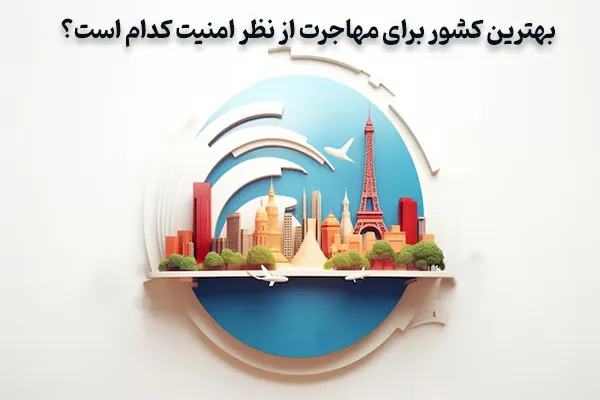 بهترین کشور برای مهاجرت از نظر امنیت 